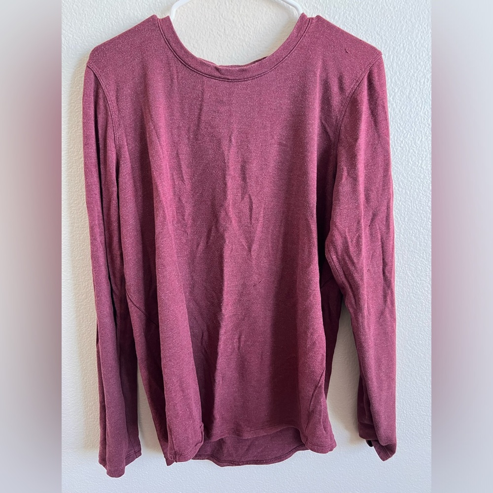 Lululemon women’s long sleeve Pima Cotton size 10